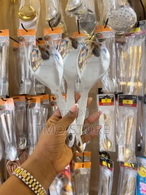 Silver Serving Spoon, Cooking Utensils