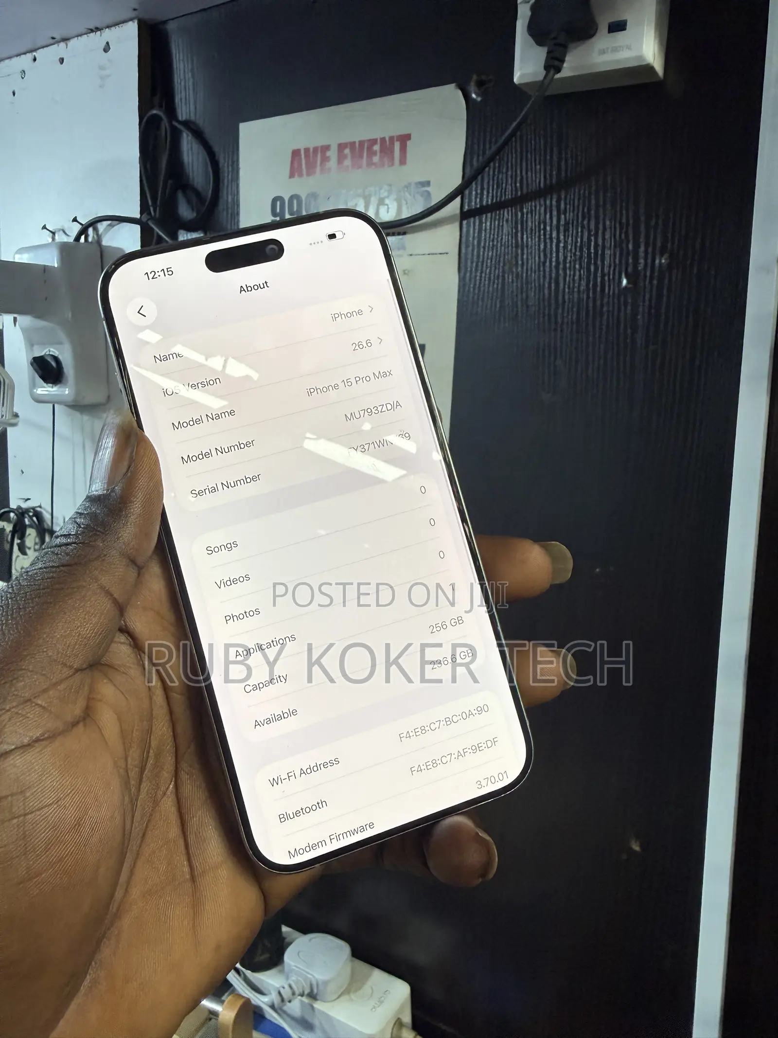 Apple iPhone 15 Pro Max 256 GB White