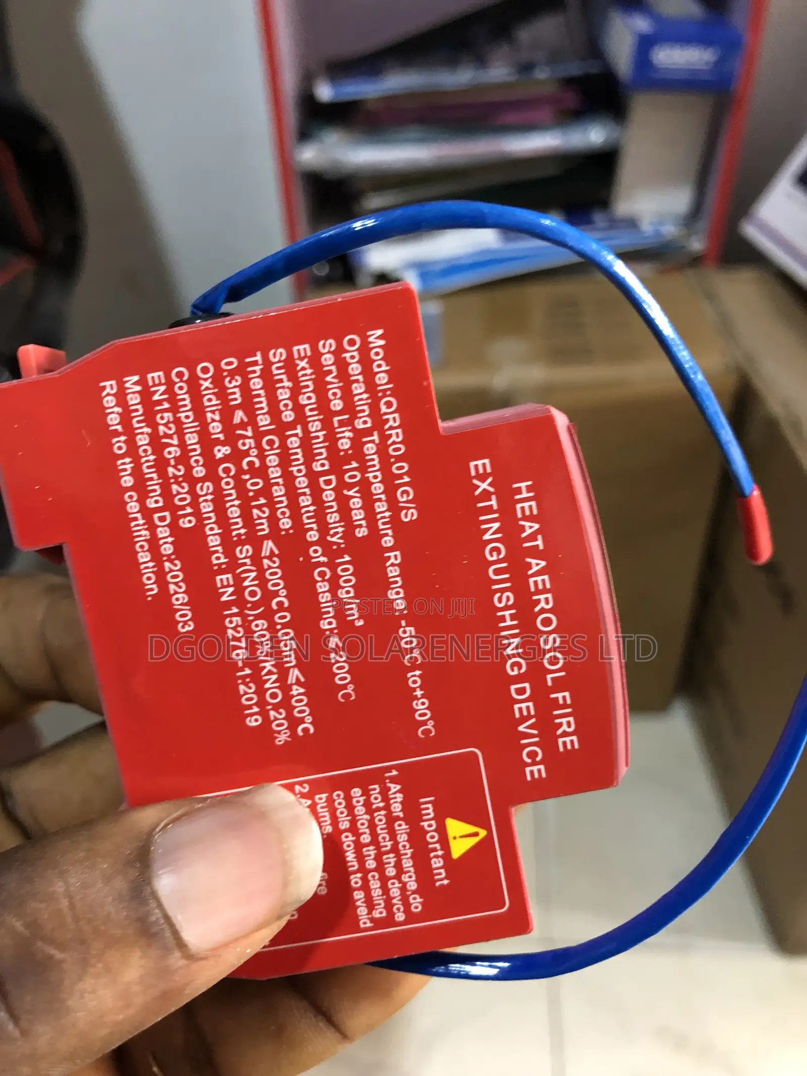 Fire Extinguisher Breaker
