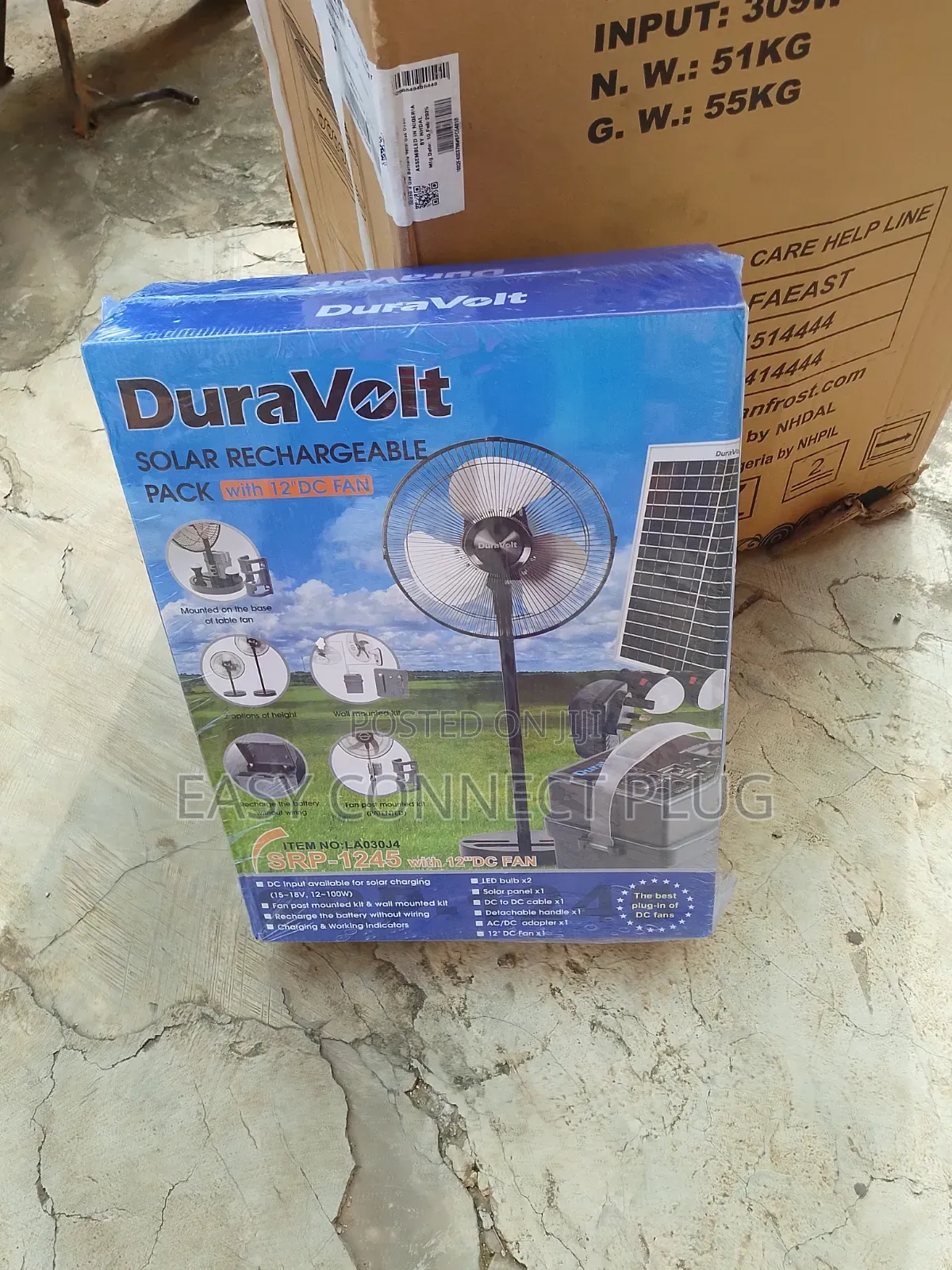 Unique Duravolt, Recharge Battery Without Wiring (Solar Park).