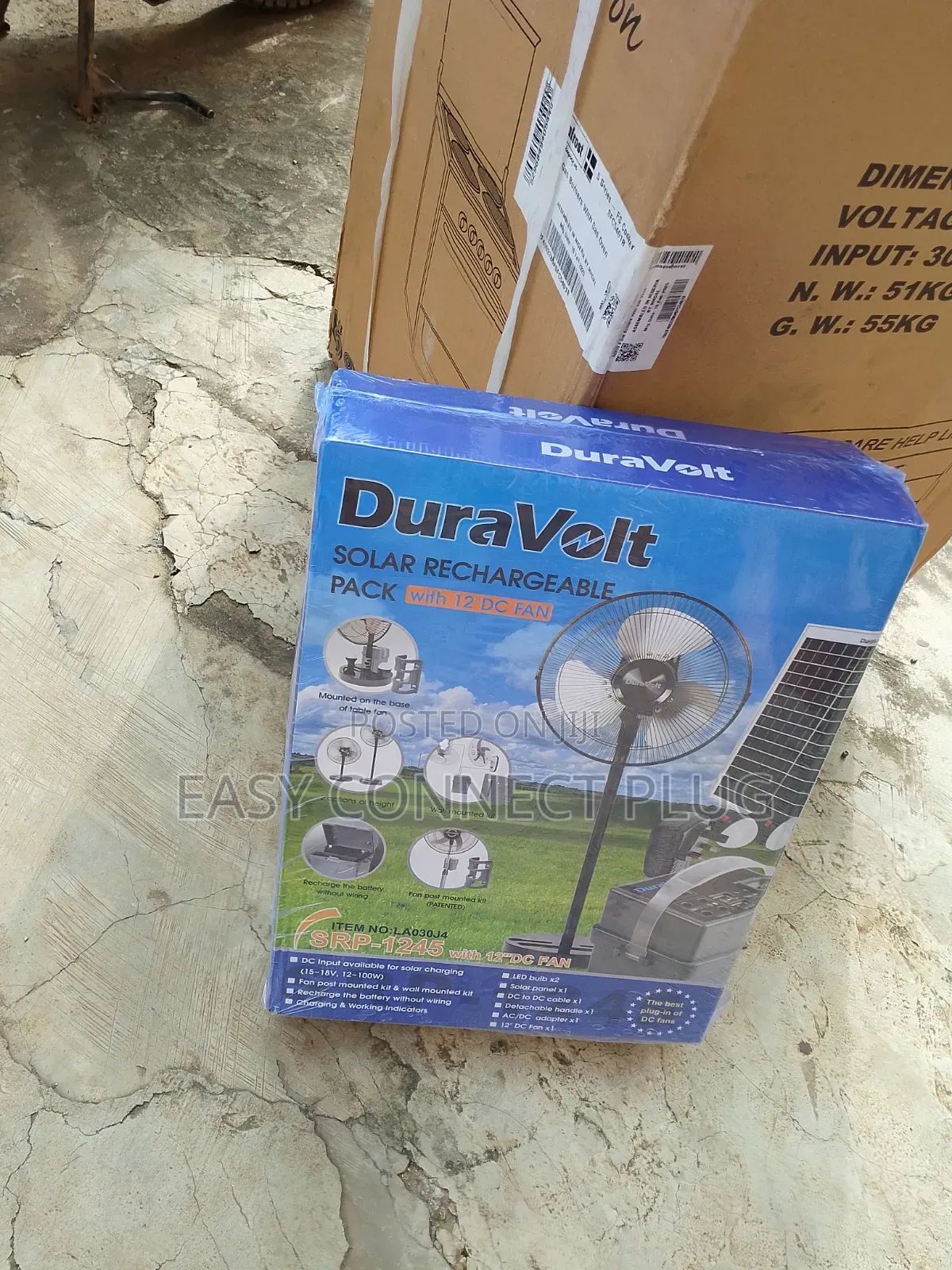 Unique Duravolt, Recharge Battery Without Wiring (Solar Park).