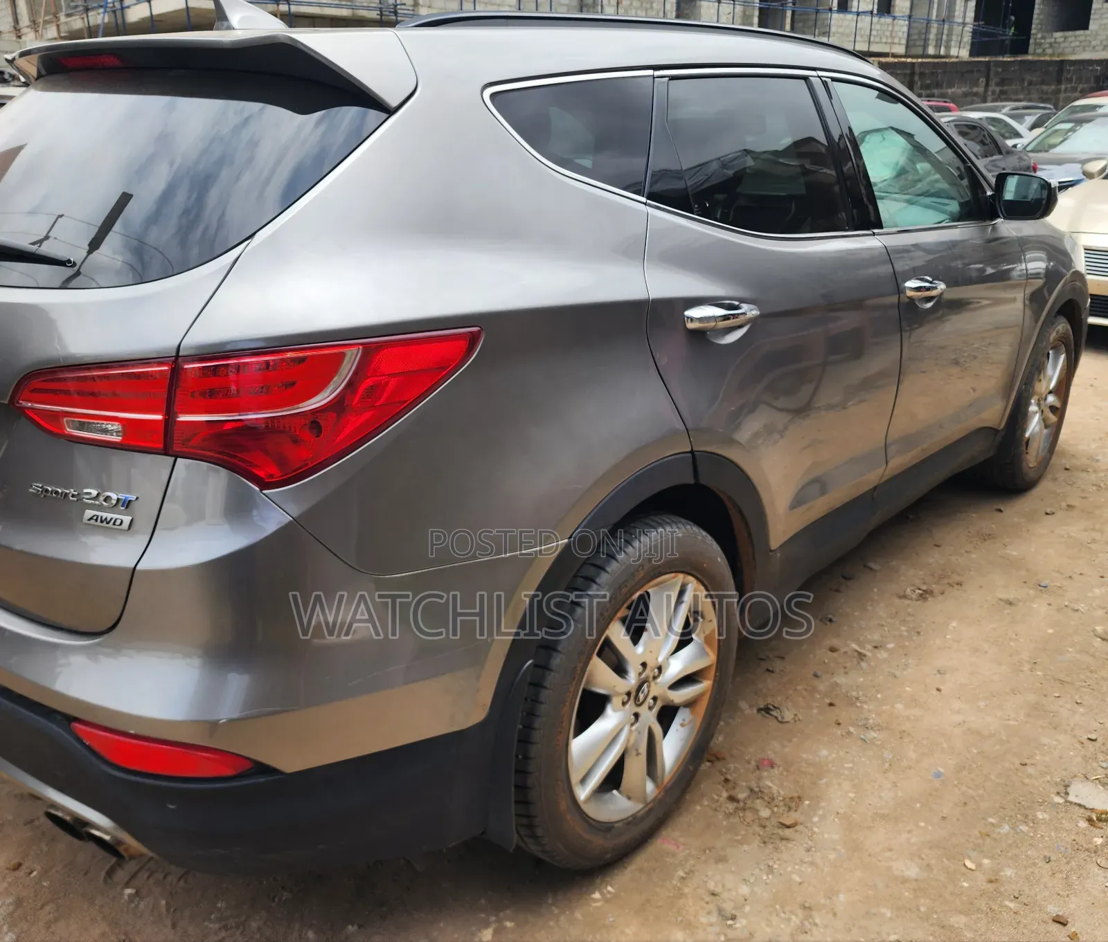 Hyundai Santa Fe 2014 Gray