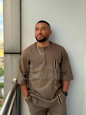 Men’s Senator Wear Kaftan Sewing | Custom Made