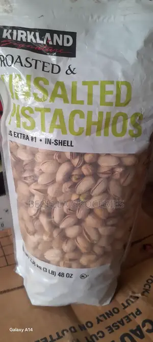Kirkland Signature Roasted and Unsalted Pistachios in Shell 1.36kg