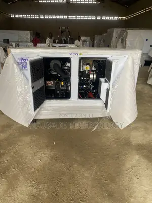 Industrial Soundproof Generator 50KVA – Perkins Diesel
