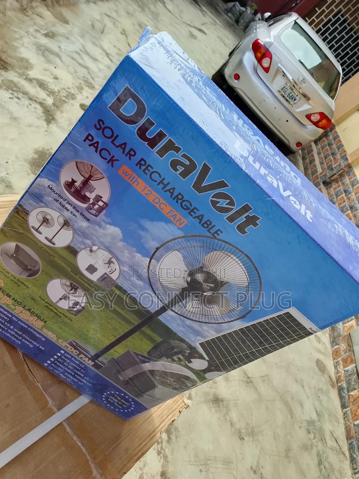Duravolt Solar Rechargeable Pack SRP-1245.