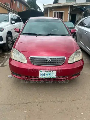 Toyota Corolla Sedan 2004 Red