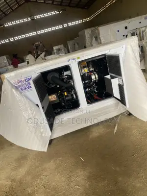 Enclosed 50KVA Soundproof Generator – Perkins