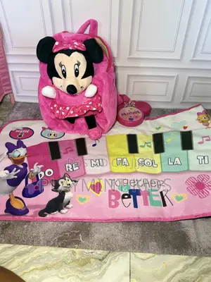Minnie Mouse Backpack and Activity Playmat Combo