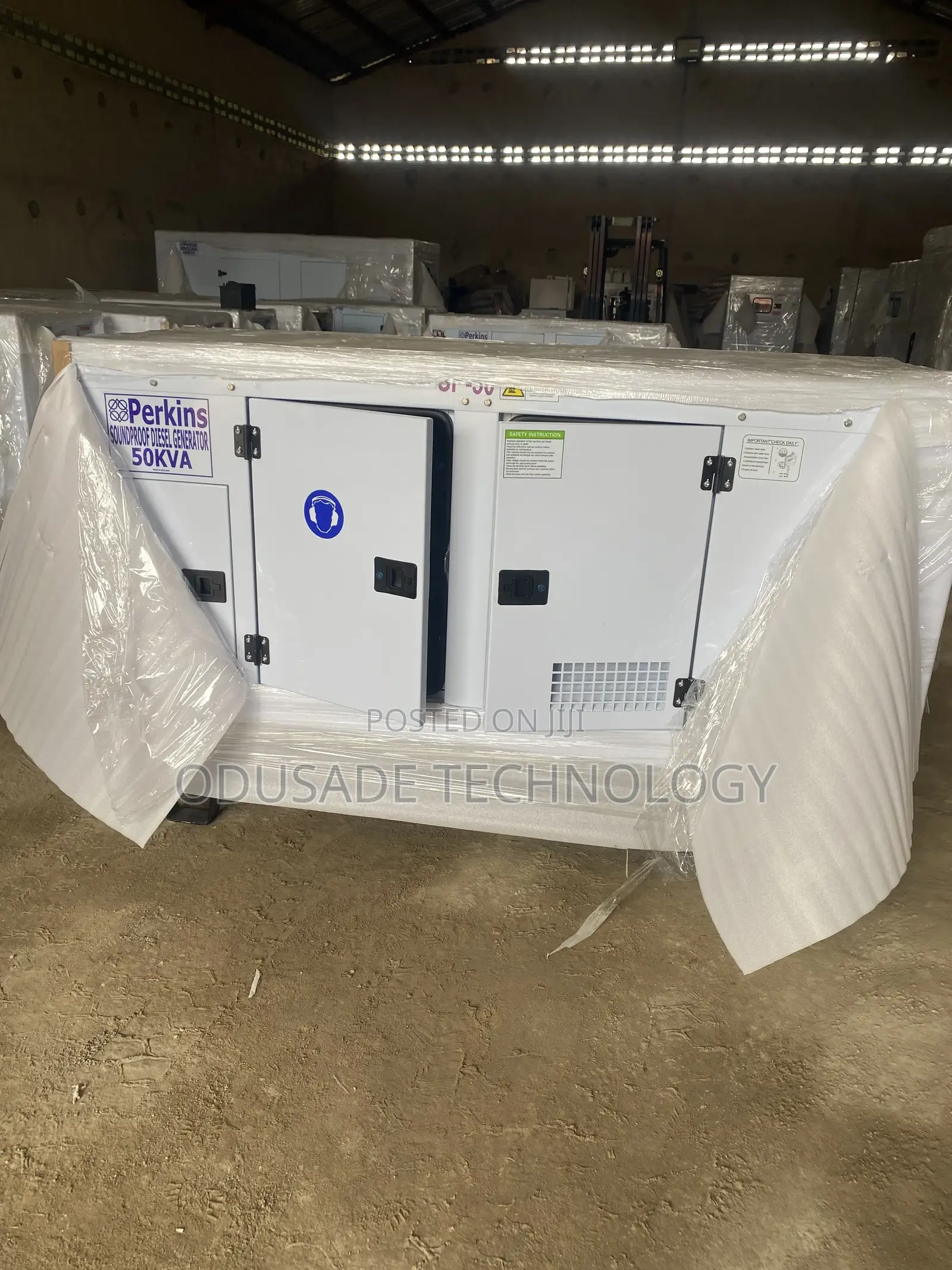 Perkins-Powered 50KVA Heavy Duty Diesel Generator
