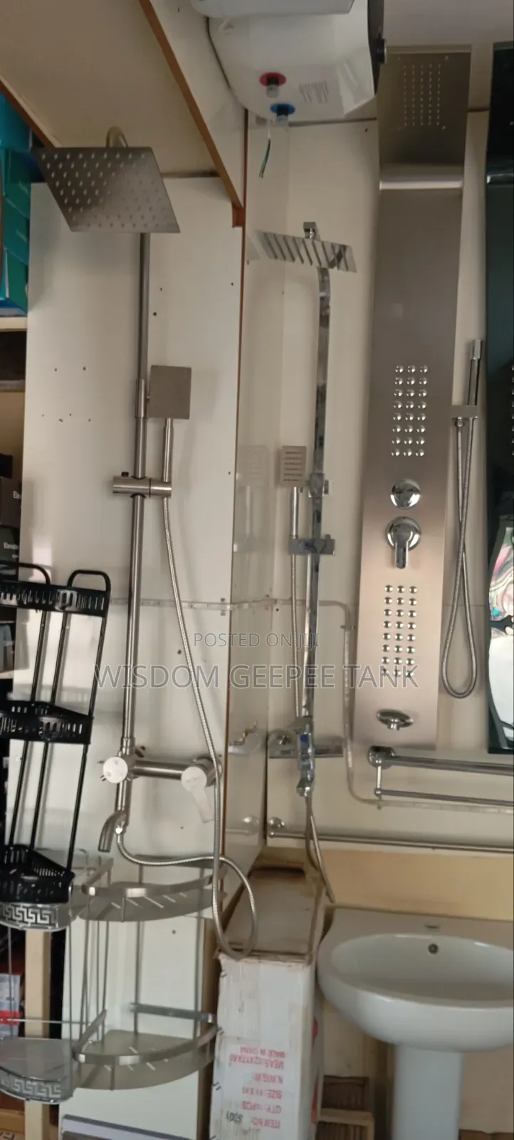 Standing Shower