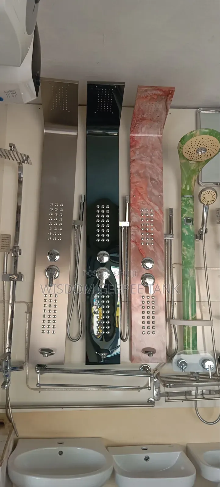 Standing Shower