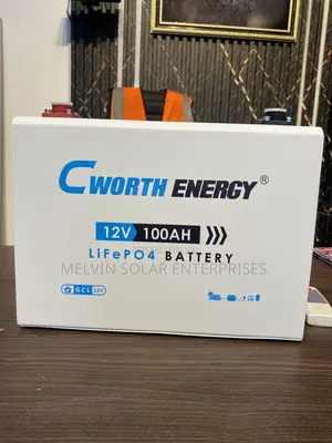 1.3kwh 12v 100ah Cworth Solar Lithium Ion Phosphate Batteries