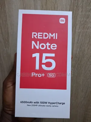 New Xiaomi Redmi Note 15 Pro+ 256 GB Red