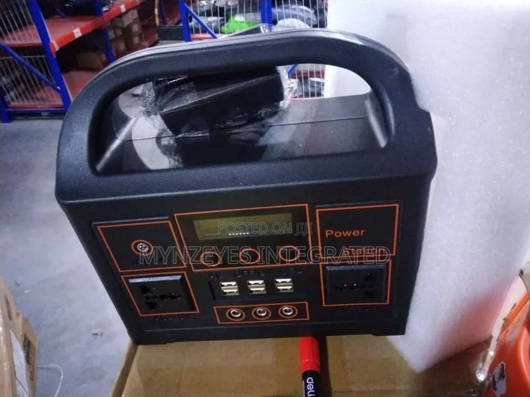200w Portable Solar Generator + Solar Panel — Silent Power Solution