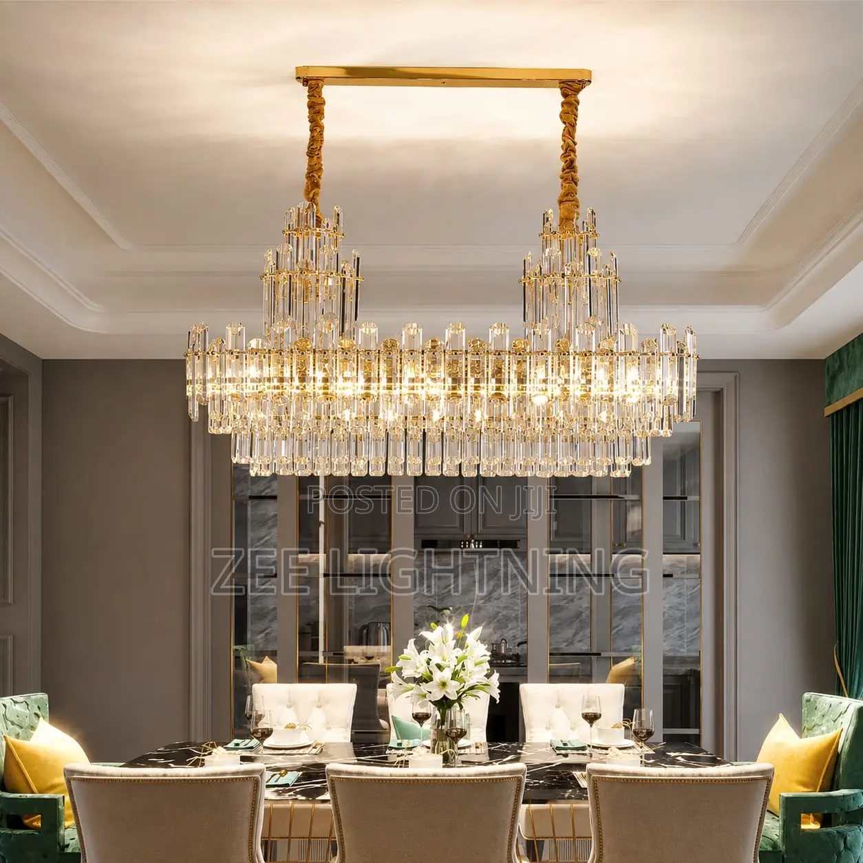 Luxury Chandelier for Dinning (Size 1000mm)