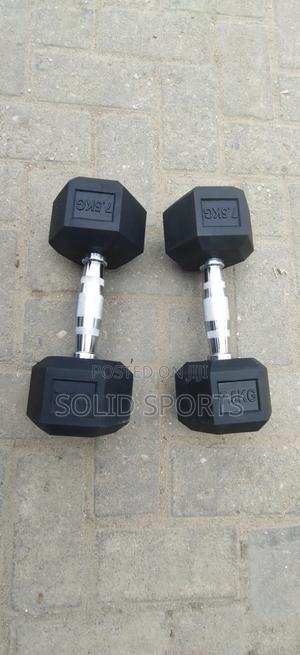 15kg Hexagon Dumbbell 7.5kg X 2 = 15kg