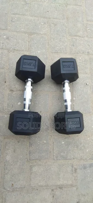 15kg Hexagon Dumbbell 7.5kg X 2 = 15kg