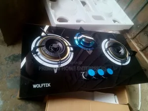Wolftek 3 Burner Built in Gas Cooker ( Cabinet Table Top )
