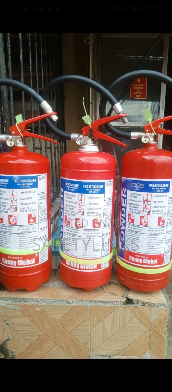 DCP Fire Extinguishers