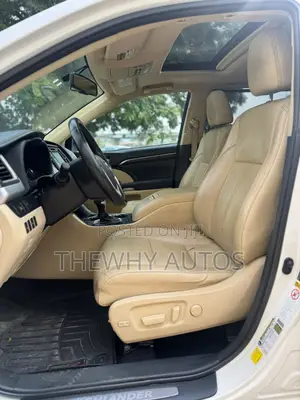Toyota Highlander Limited 4dr SUV AWD (3.5L 6cyl 6A) 2015 White