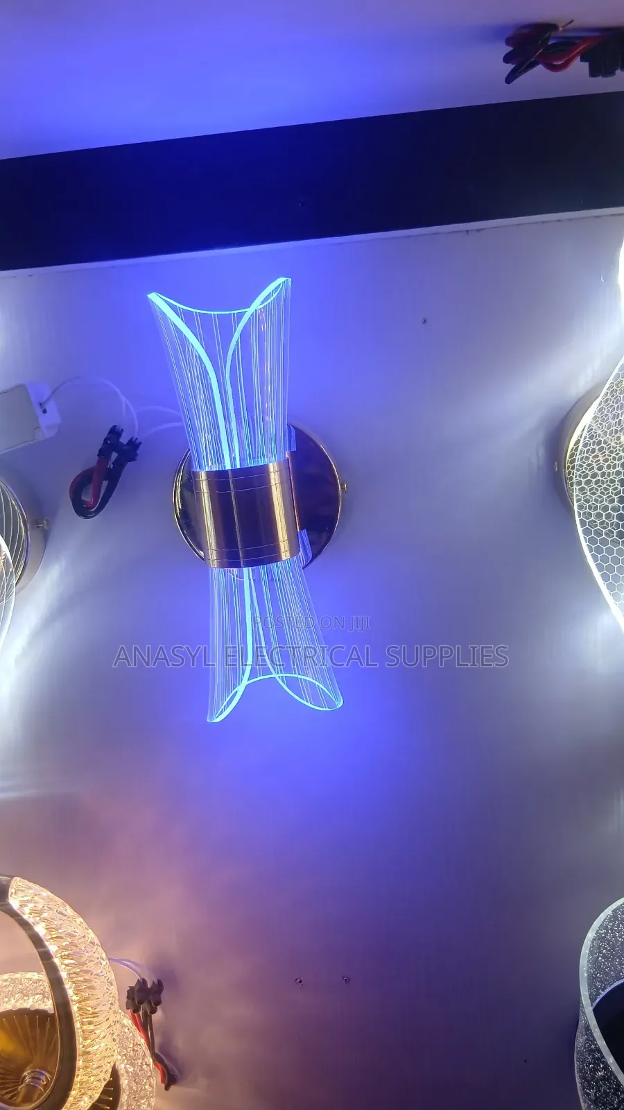 Modern Luxury Led Wall Sconce TV Console