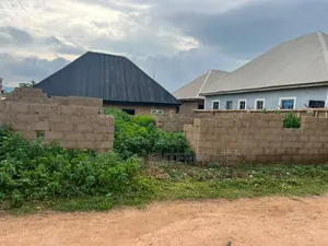 232sqm Land With 4-Unit Self-Contain Carcass at Aso, Mararaba