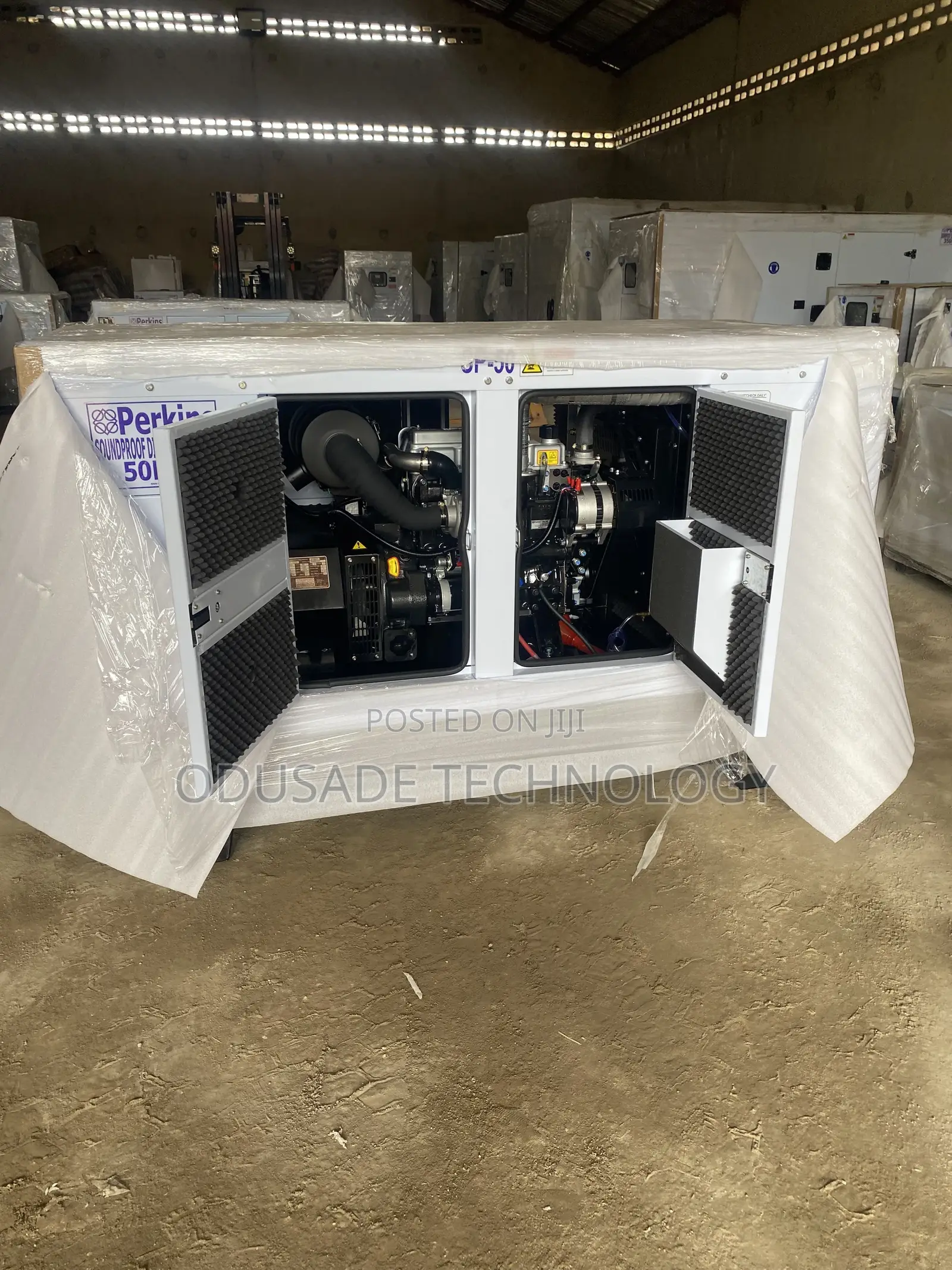 Silent Enclosed 50KVA Gen Set Featuring Perkins