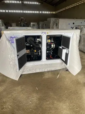 Silent Enclosed 50KVA Gen Set Featuring Perkins