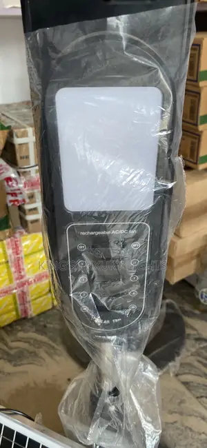 Solar Rechargeable Fan