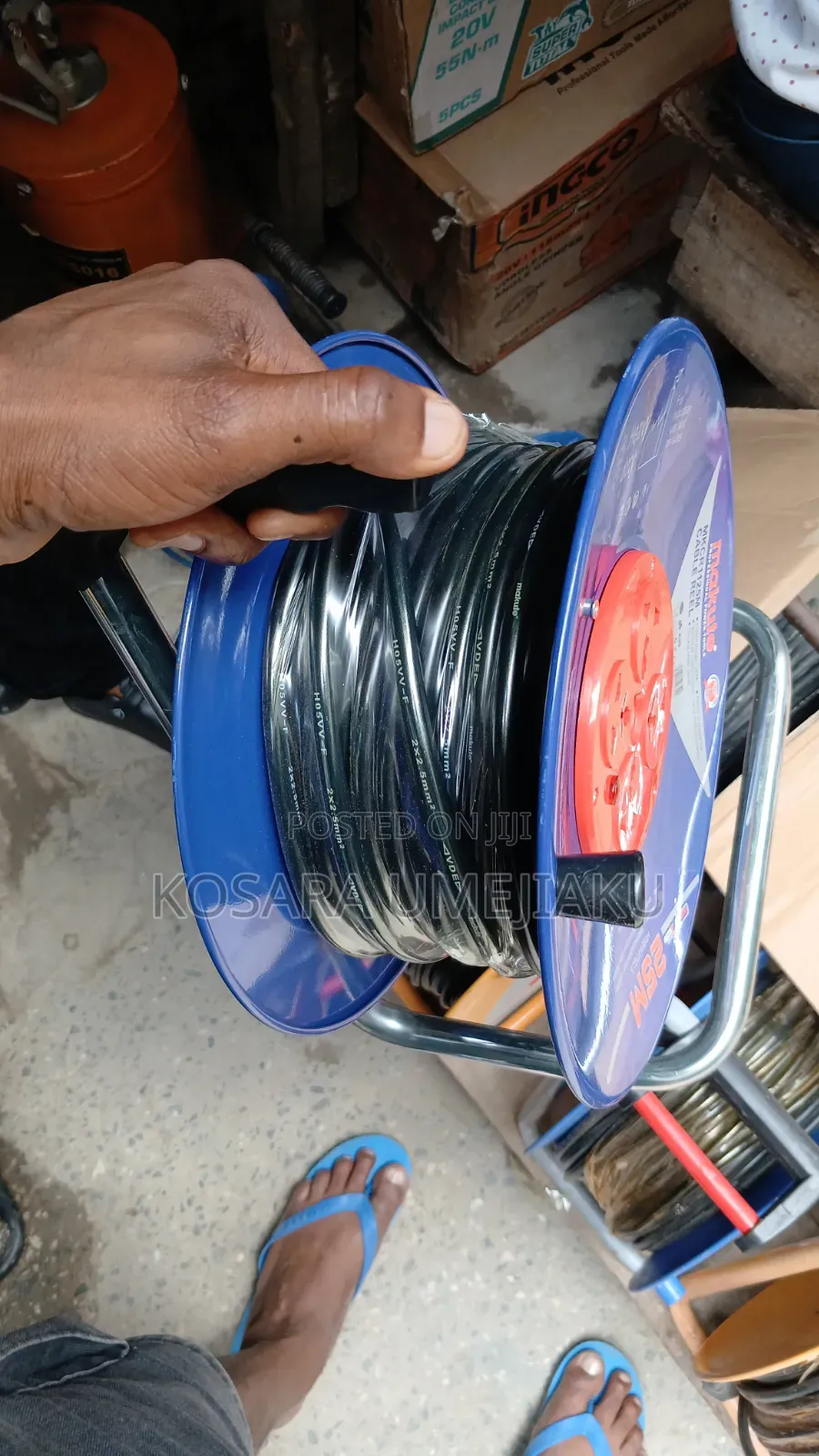 Makute 25meter Extention Reel /Cable Reel