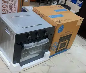 75 Litres HOMESTAR Built-in Gas Electric Oven – HSQMB60-BK