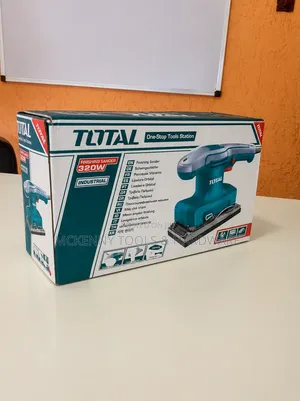 TOTAL Finishing Sander 320W - Brand New Industrial Orbital Sander
