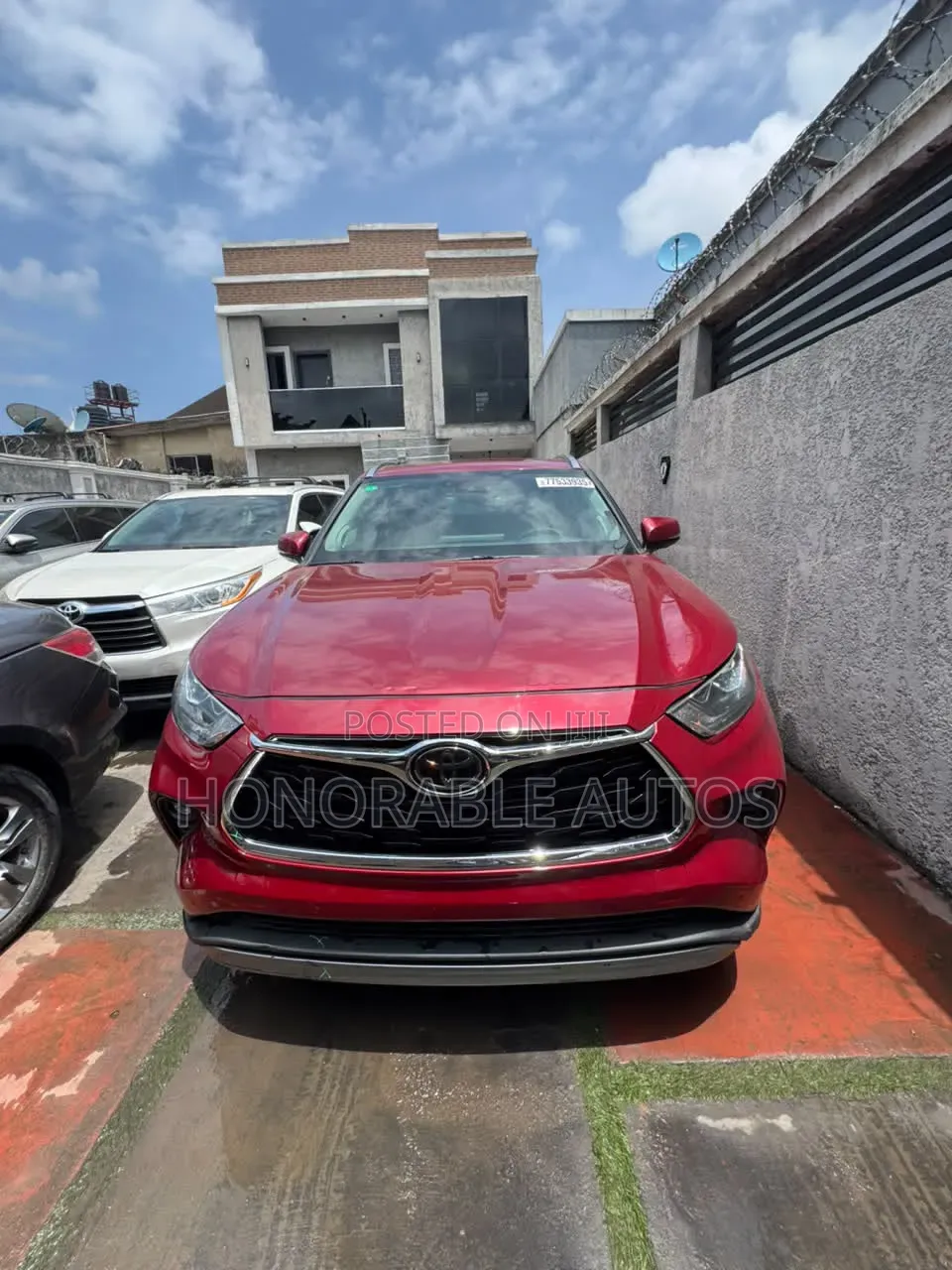 Toyota Highlander 2021 Red