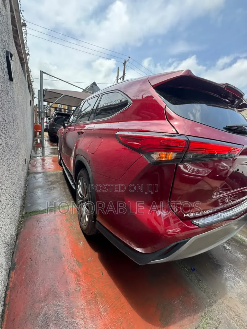 Toyota Highlander 2021 Red