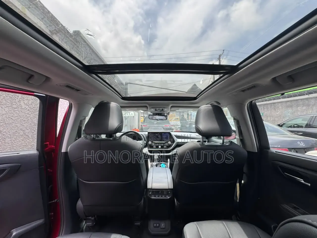 Toyota Highlander 2021 Red