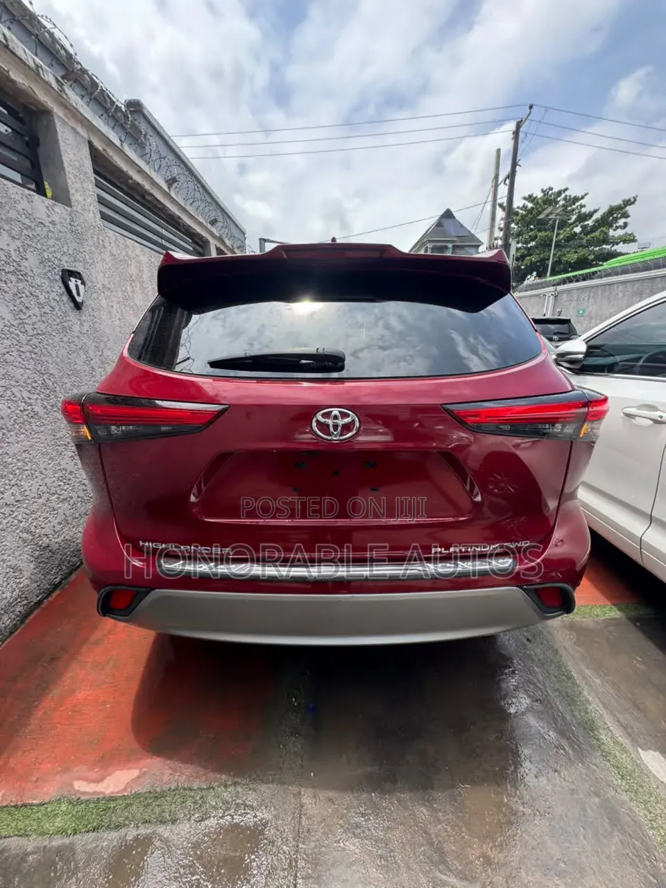 Toyota Highlander 2021 Red