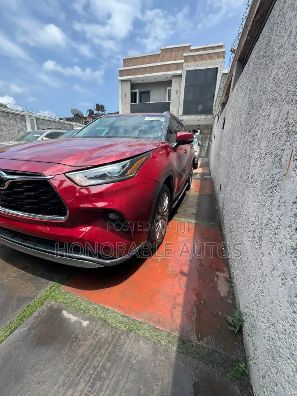 Toyota Highlander 2021 Red