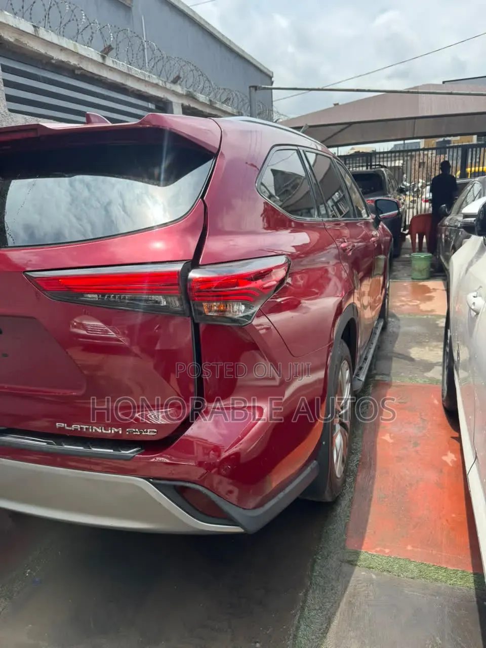 Toyota Highlander 2021 Red