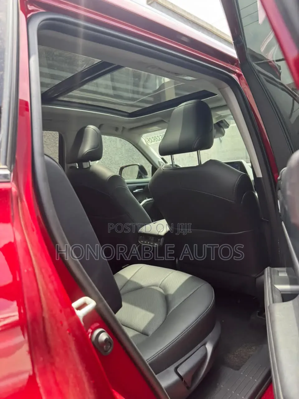 Toyota Highlander 2021 Red