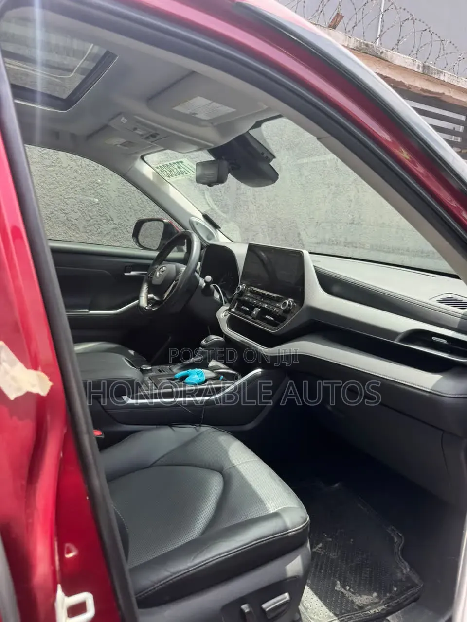 Toyota Highlander 2021 Red