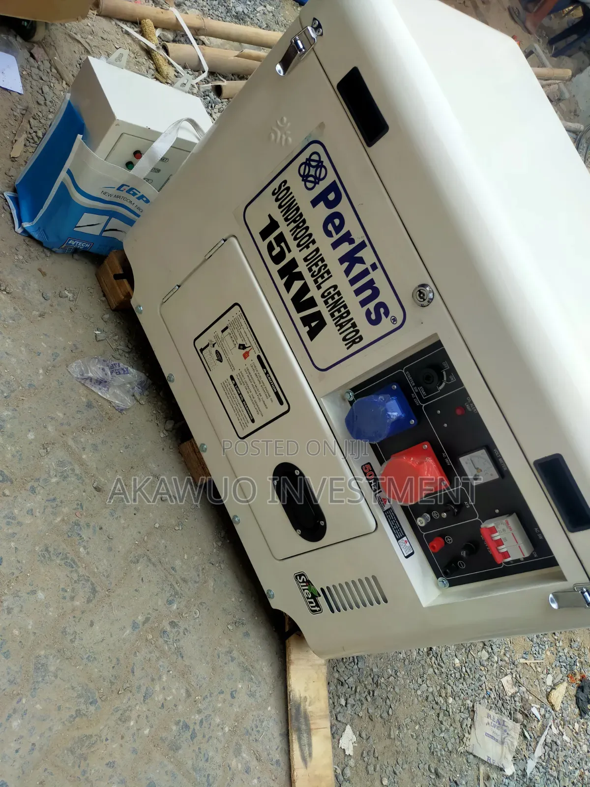 Perkins 15kKVA SOUNDPROOF GENERATOR