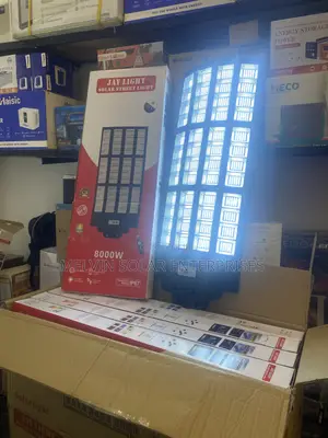 8000watts JAYLIGHTS Luxury Solar Street Lights Available Now in Store
