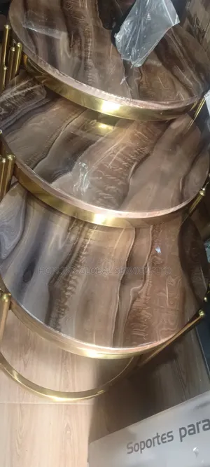High Quality Side Stool Marble Top Iron Leng