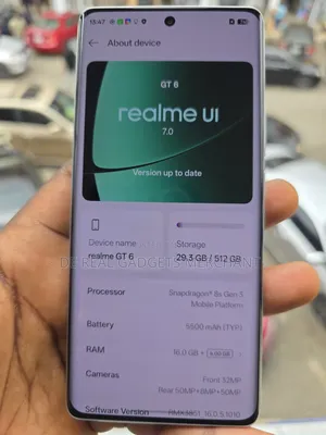Realme GT 6 512 GB Silver