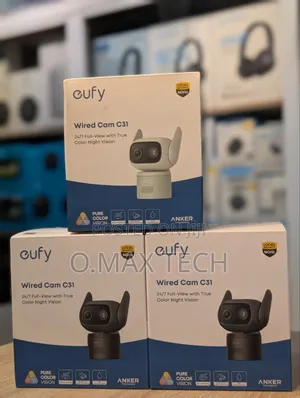Eufy C31 Security Indoor/Outdoor Camera,Spotlight-Free Color Vu Camera