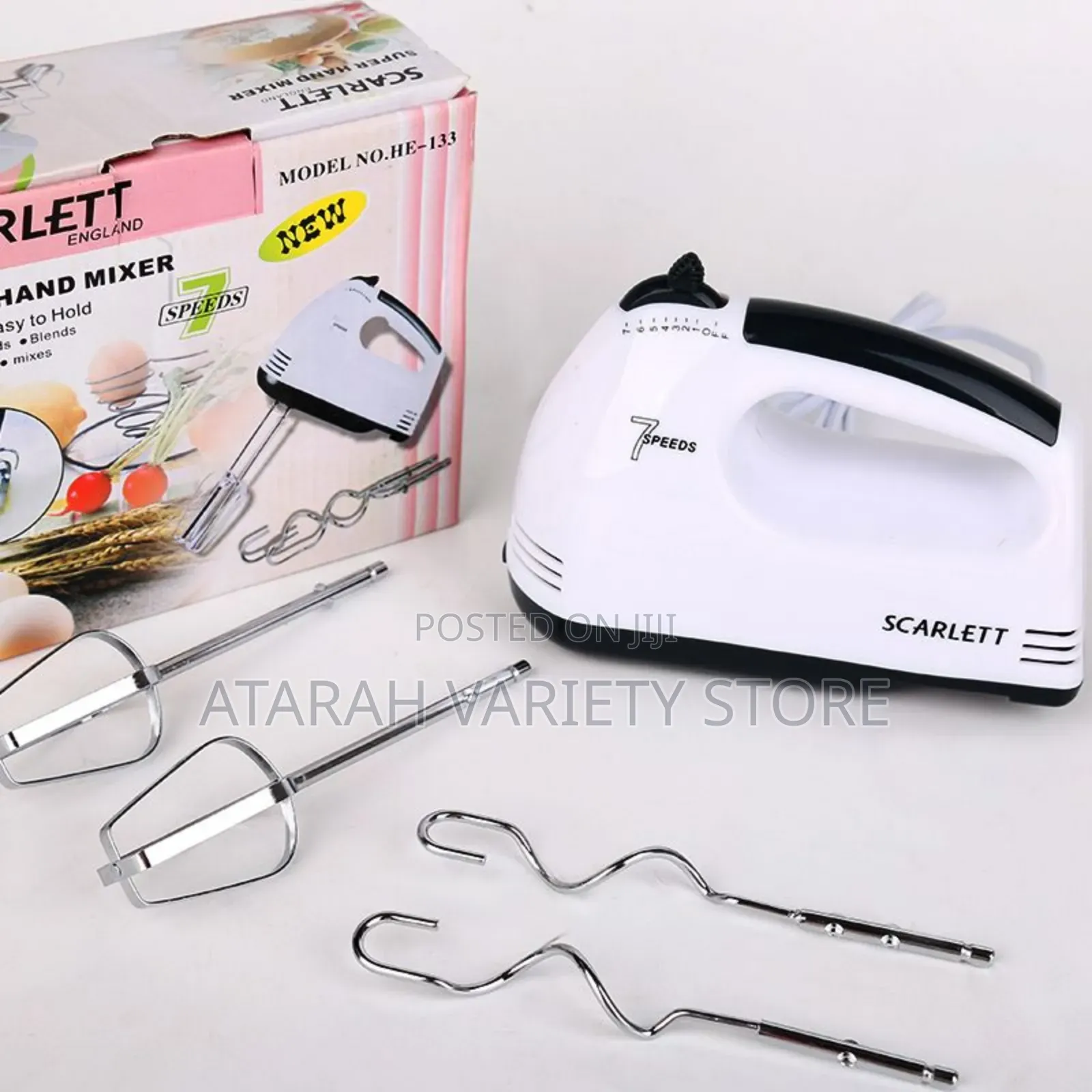 Scarlett Portable Hand Mixer