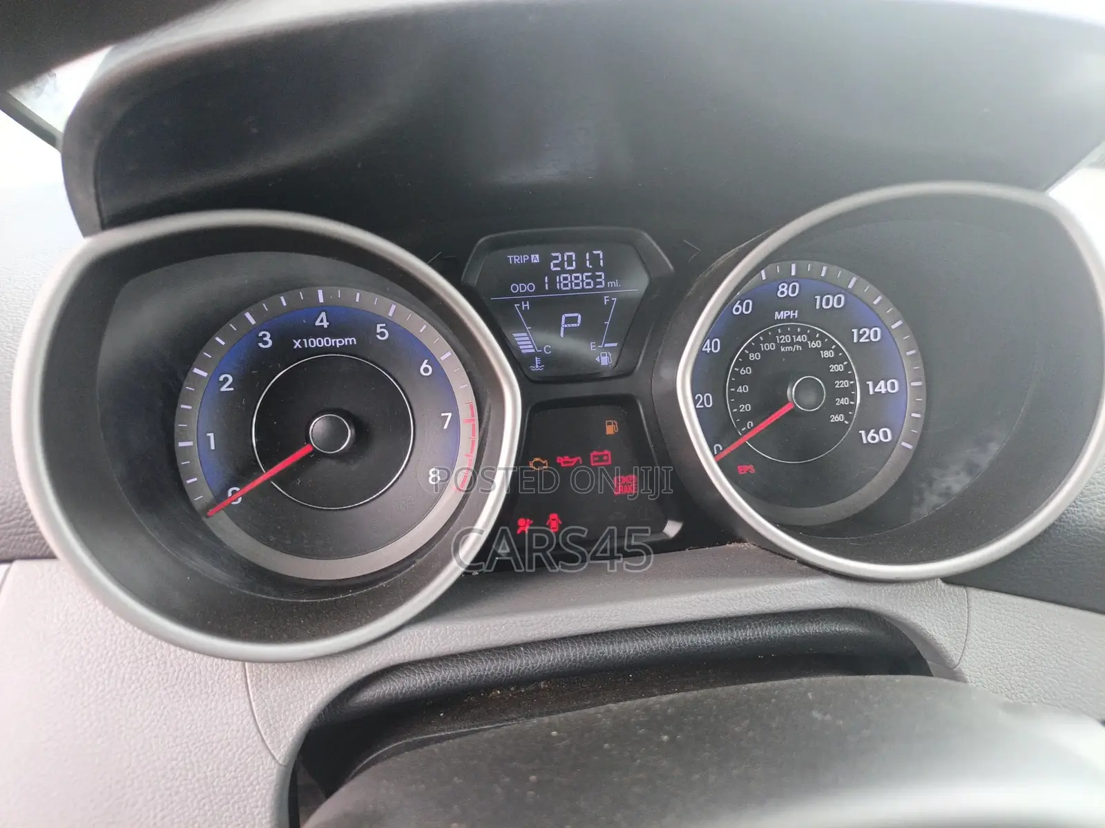 Hyundai Elantra 2013 Silver