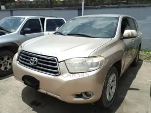 Toyota Highlander Limited 2008 Gold