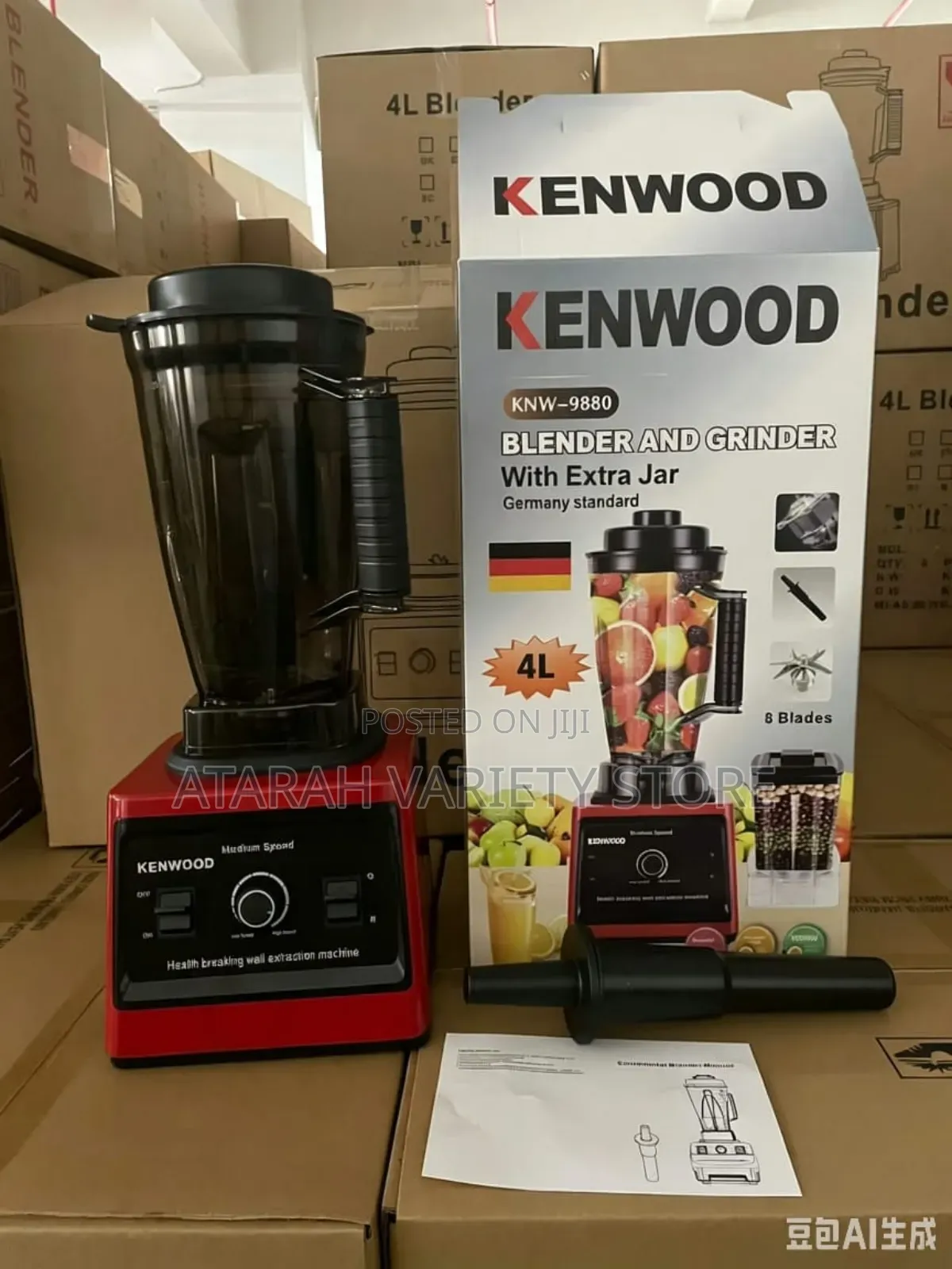 Kenwood 4L Double Cup Blender